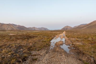 Закат на перевале