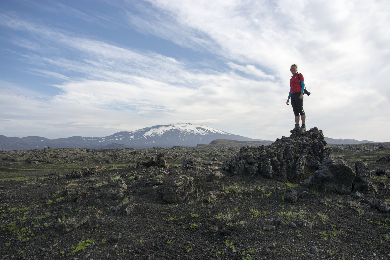 Лавовая пустыня по дорогу на Геклу