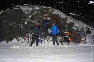 Привал под скалой