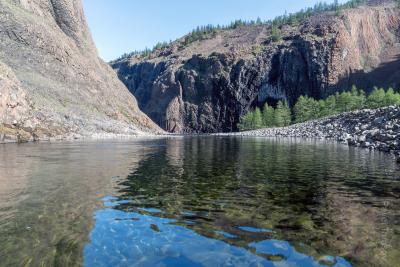 Выход из каньона Хигдекита