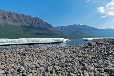 Наледи на Делочи