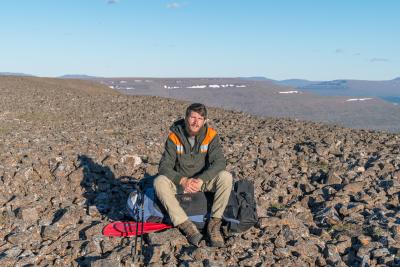 Вася на верху Плато