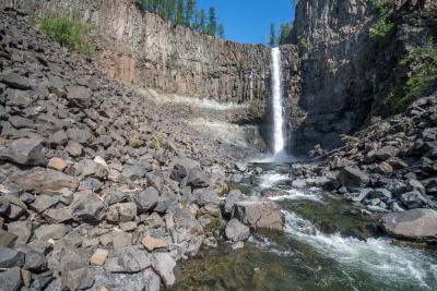 Водопад на Бурдыкане
