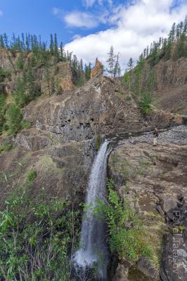 Второй водопад на ручье