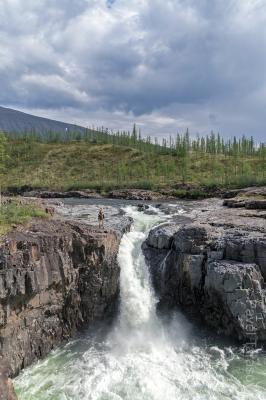 Водопад на Яктали