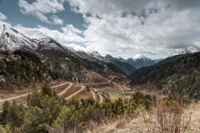 Серпантин на второй перевал
