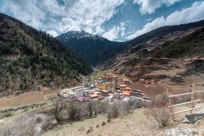 Тибетская деревня