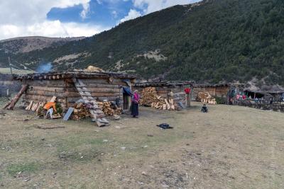 Высокогорная деревушка