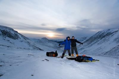 На перевале