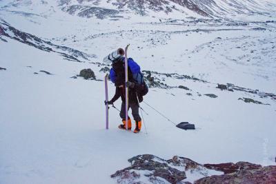 Начало перевала Центральный